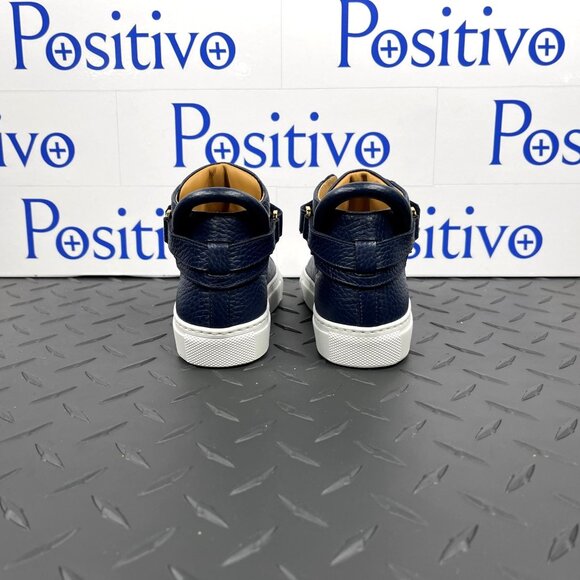 Buscemi 100MM Toddler Alce Oceano Leather Sneakers EU T28 US 11.5 - Picture 6 of 7